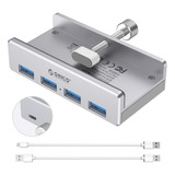 Hub Usb 3.0 Orico De 4 Puertos Usb + 2 Cables 