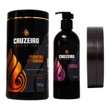 Kit Bronzeamento Natural Cruzeiro Parafina + Fixador + Fita