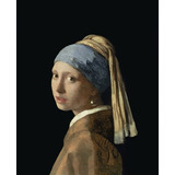 Lienzo Canvas La Joven De La Perla Jan Vermeer 1666 70x90cm