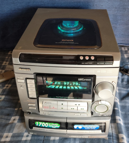 System Aiwa S 505 Funcionando Tudo Perfeitamente 