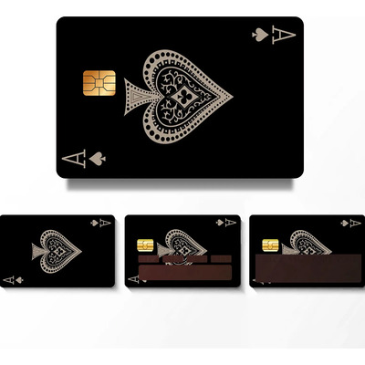 Adhesivo Tipo Funda Para Tarjetas De Crédito, 4 Unidades Por