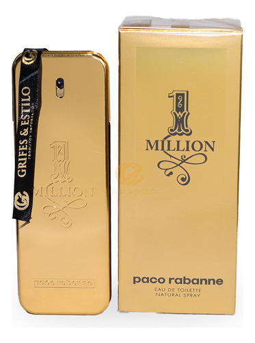 Perfume One 1 Million 200ml Edt Paco Rabanne Original Adipec