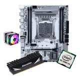 Kit Gamer Placa Mãe X99 White Intel Xeon E5 2680 V4 128gb Co