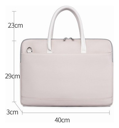 Bolso De Mano Tipo Maletín Mujer Dama Para Laptop De 15.6 In