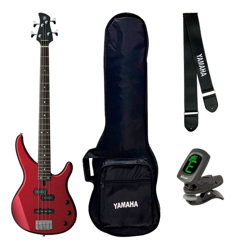 Baixo Elétrico Yamaha 4 Cordas Trbx174 C/ Bag E Afinador