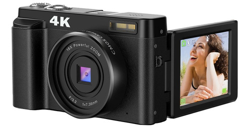 Camera Fotografica Melcam 48mp Filmadora 4k + Sd 32gb C/ Nf