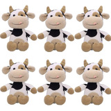 Peluche Mayoreo 6 Pzas Vaca Grande Kawaii 55cm Adorable 