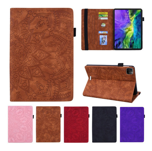 Funda Para iPad Pro 12 9, Funda 2020, Soporte De Piel Sintét