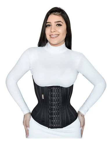 Cinta Corset Modelador Redutor De Medidas Barbatanas De Aço