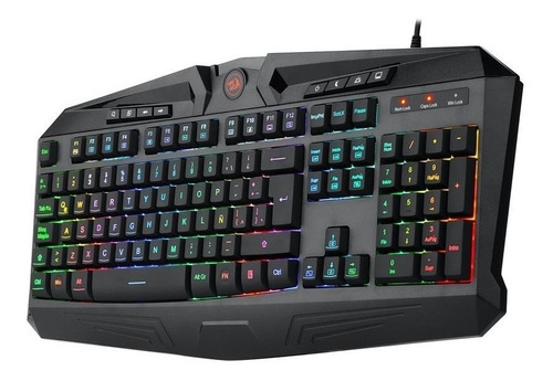 Teclado Gamer Redragon Harpe Pro K503a Rgb