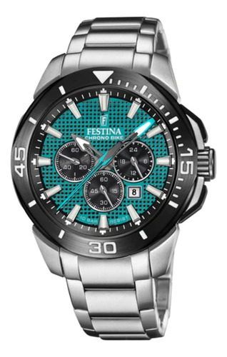 Reloj Festina F20641.3 Hombre Acero Cronómetro 10 