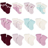 Pack De 12 Pares De Calcetines Gerber Baby De 3 A 6 Meses Co