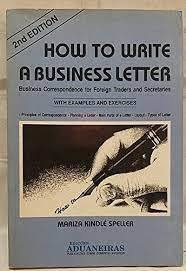 How To Write A Business Correspondence For...