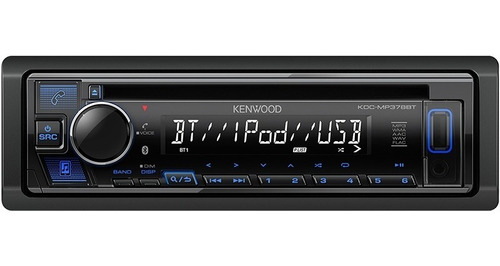 Auto Radio Cd Player Kenwood Kdc-mp378bt Bluetooth Usb Am Fm