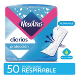 Nosotras Protectores Diarios Respirable 50unidades
