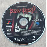 Video Juego Ps2, Blood Omen 2 , 2002 Sony