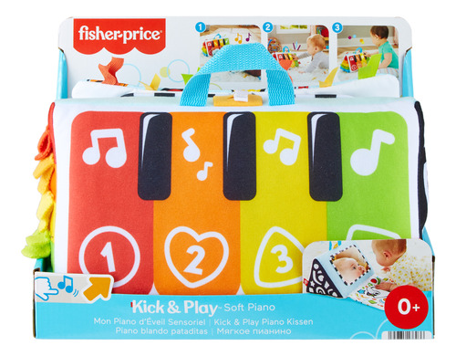 Fisher Price Pianinho Macio E Musical - Mattel Hnd54