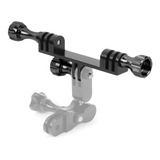 Soporte Metalico Doble Para Cámaras Gopro. Todos Los Modelos