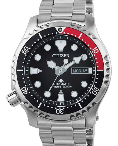 Reloj Citizen Automatico Ny0085-86e Wr200m Tapa/cor Rosca M