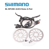 Shimano Mt200 Brake Bike Mtb Juego De Frenos De Disco Hidráu