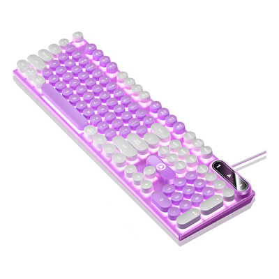 Edición Light Punk En Blanco Y Morado - K600 Tallada En Plat | Envío gratis