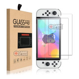 Mica Cristal Templado Para Nintendo Switch Oled Glass