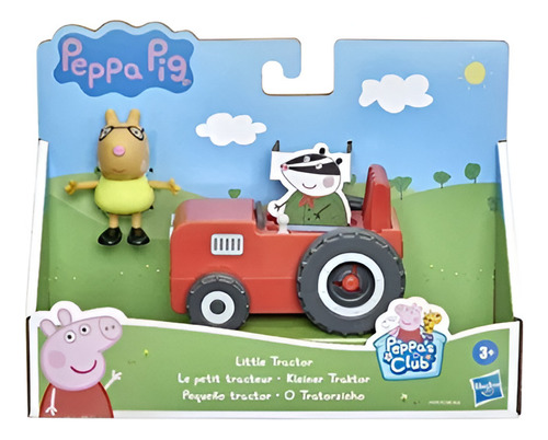 Peppa Pig 2185 Playset 11cm Vehiculos - Tractor + Pedro Pony