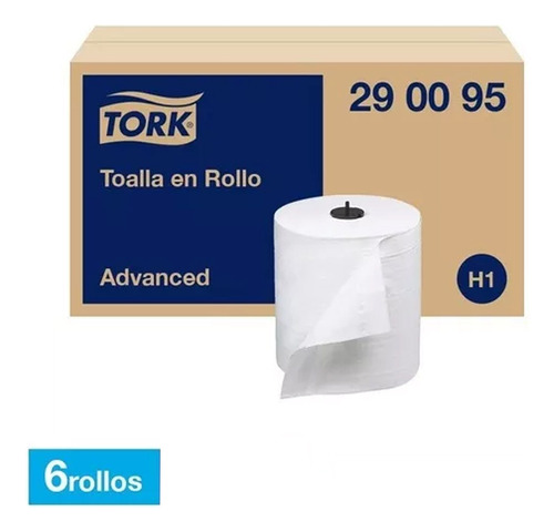 Tork Toalla En Rollo Premium Extra Larga Hs 6/275 Mts