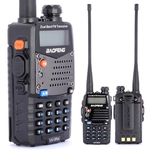 Radio Ht Dual Band(uhf+vhf) Baofeng Uv-5ra + Fone Pronta Ent