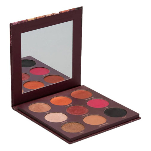 Paleta De Sombras Mariana Saad - 9 Shades, Océane, Única