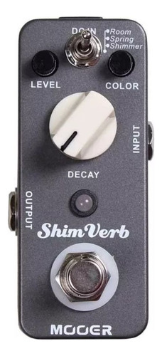 Pedal Mooer Shim Verb Micro Series Reverb Mini