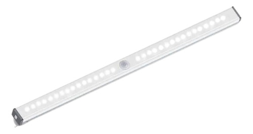 Luminária Led Sensor Presença Recarregável Usb Armário 30cm