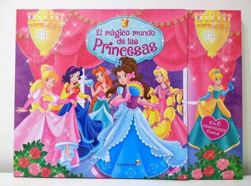 Lote X 6 Libros Infantiles - Mundo Magico De Las Princesas