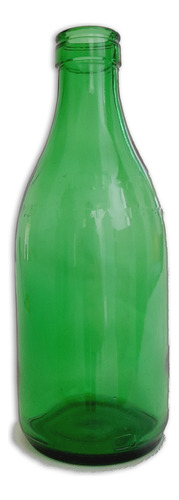 Botella De Vidrio Leche Antigua