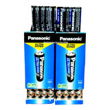 Pack Panasonic Triple Aaa 1.5v 2 Cajas Total 80 Unidades
