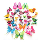 Hysmart 108 Pegatinas De Mariposas 3d Para Decoración De