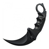 Go Karambit Black Cuchillo De Caza De Acero 