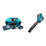 Combo Makita Chave De Impacto E Soprador De Folha 40v 2bat