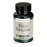 Maca Peruana (lepidium Meyenii) 500mg 60 Cápsulas