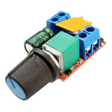 Driver Pwm Para Motor Dc/cc, 3-35v/5a, Con Potenciometro