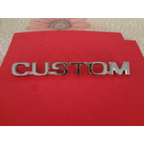 Emblema Custom, Para Camioneta Pick Up Clásica Original