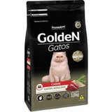 Ração Golden Gatos Adultos Sabor Carne 1kg