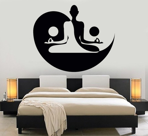 Vinilo Decorativo Yin Yang Zen Yoga 