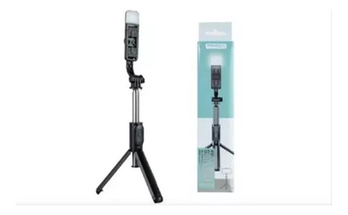 Tripié Selfie Stick Ajustable Celular Control Remoto Luz Led