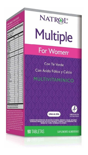 Natrol Multiple For Women 90 Comprimidos