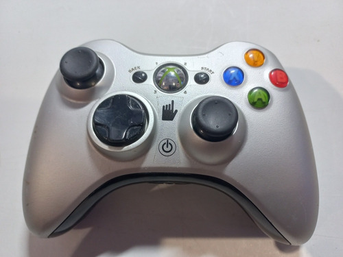 Control Xbox 360 Original Inalambrico Plateado Al 100%
