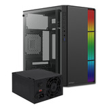 Gabinete Acteck Fusion Ii M-atx Fuente Atx500w Usb 3.0 Negro