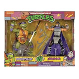 Donatello Vs Shredder Tmnt Playmates Figuras Tortugas Ninja