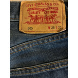 Levis Pantalón Modelo 505 Usado