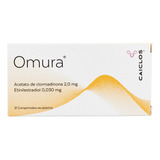 Omura Anticonceptivo Oral Recu - COMPRIMIDO a $1048